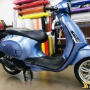 Vespa Sprint lên tem thương hiệu Versace