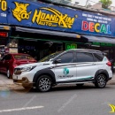 Dán Quảng Cáo Trên Xe Ô Tô - DQC168