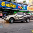 Dán Quảng Cáo Trên Xe Ô Tô - DQC169