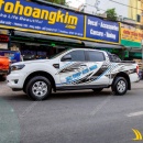 Dán Quảng Cáo Trên Xe Ô Tô - DQC221