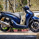 Sh300i Dán Đổi Màu Xanh Mờ - SH3007