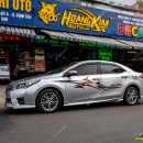 Tem Xe Toyota Altis - TAL002