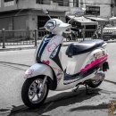 Tem xe Yamaha Grande Hello Kitty - YGR002