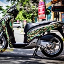 Decal dán xe Sh 150i Camo - SH1002