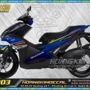 Decal Xe NVX 155 Y15ZR - NVX013