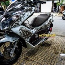 Tem trùm xe PCX - PCX001