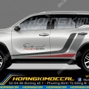 Tem Dán Sườn Xe - TDS030