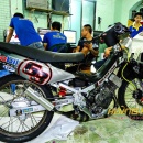 Độ tem xe Satria 2000 Mobil1 - SS2005