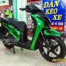 Decal xe Sh 150i Green Crom - SH1021