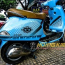 Mẫu decal xe Vespa LX Gucci - VLX016