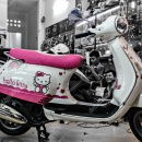 Mẫu tem Vespa LX Hello kitty - VLX018