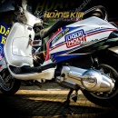 Tem trùm xe Vespa LX Liquid Moly - VLX013