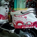 Tem chế Vespa LX Pink - VLX004