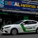 Tem Xe Mazda 3 Police Dubai - MA3023
