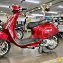 Tem xe Vespa Sprint - Versace đỏ
