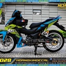 Decal dán xe Winner 150 Shark 1 - HW5019