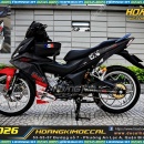Tem Xe Winner 150 Skull Black - HW5021