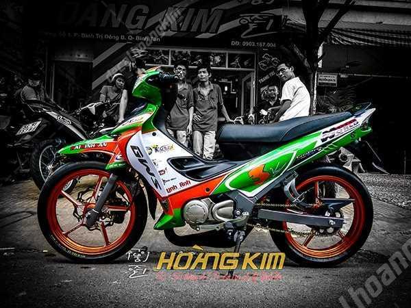 Decal xe Ya Z125 - Lục Phong Racing | Decal Hoàng Kim